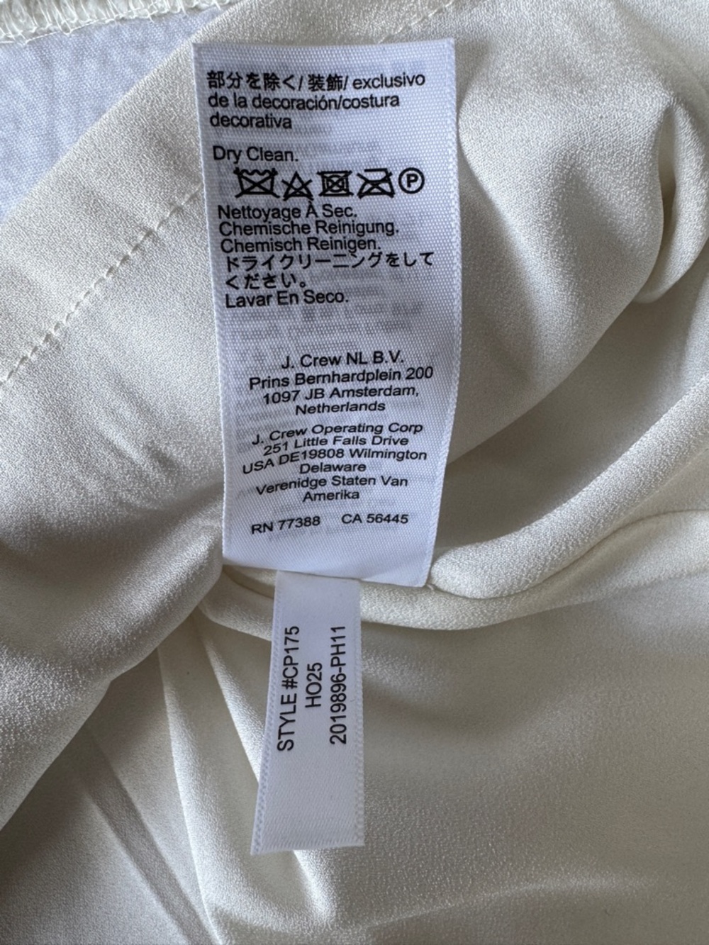 NWT | J. CREW Women’s Sophia Dress with Velvet Bows in Tweed | Ivory | Size 4 - Picture 13 of 16